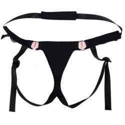 KinkHarness Harnais Gode-ceinture Pink Pants Rose